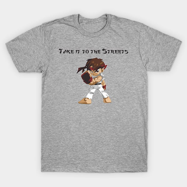 Street Fighter Ryu T-Shirt by FortunecookieTs